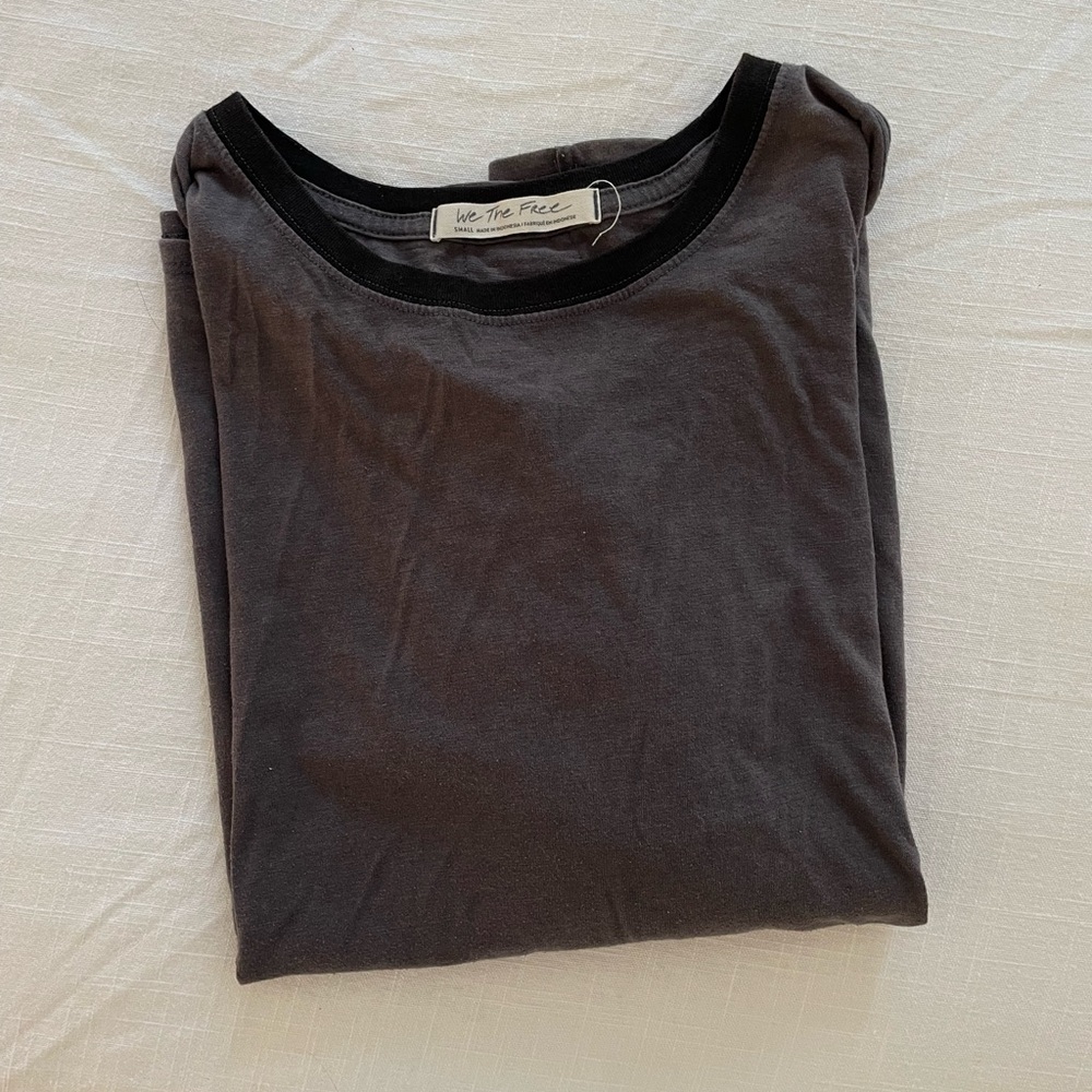 We The Free Tee, size S, gray